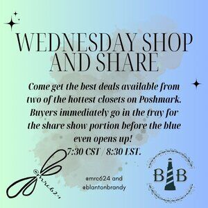 Michelle and Brandy are live together! Come laugh, learn, and maybe buy!